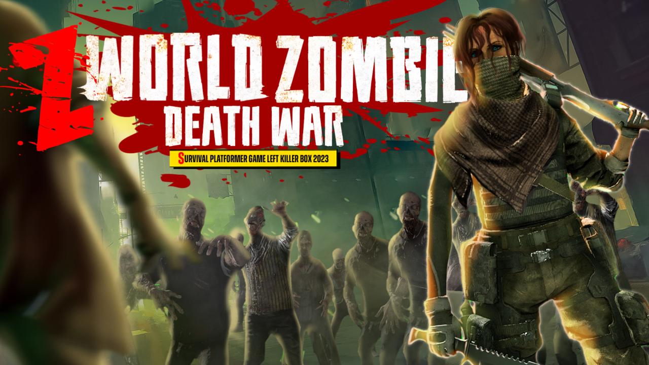 Z World Zombie Death War : Survival Platformer Game Left Killer Box ... Zombie games